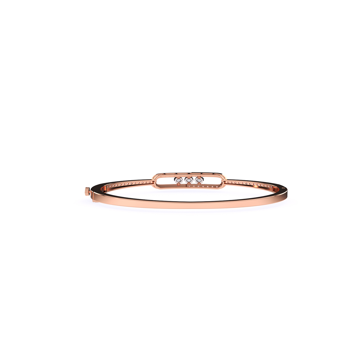 Gorgeous Half Eternity Diamond Bracelet